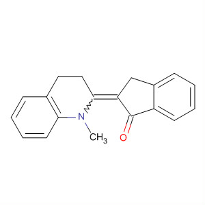 61681-15-0  1H-Inden-1-one, 2,3-dihydro-2-(1-methyl-2(1H)-quinolinylidene)-