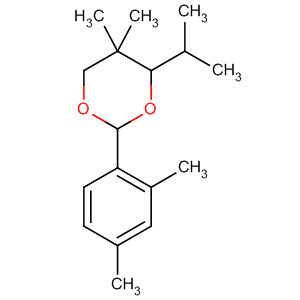 61683-76-9  1,3-Dioxane, 2-(2,4-dimethylphenyl)-5,5-dimethyl-4-(1-methylethyl)-