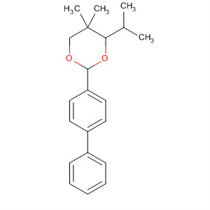 61684-10-4  1,3-Dioxane, 2-[1,1'-biphenyl]-4-yl-5,5-dimethyl-4-(1-methylethyl)-