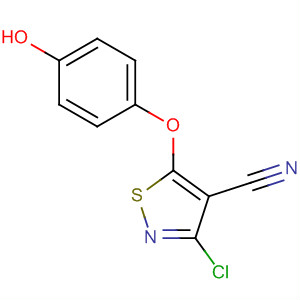 616864-84-7  4-Isothiazolecarbonitrile, 3-chloro-5-(4-hydroxyphenoxy)-