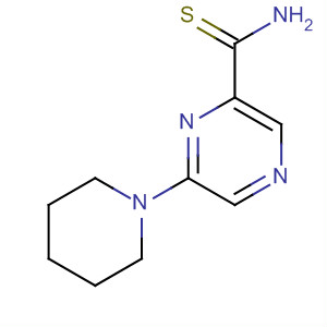 61689-83-6  Pyrazinecarbothioamide, 6-(1-piperidinyl)-