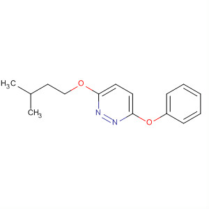 61690-67-3  Pyridazine, 3-(3-methylbutoxy)-6-phenoxy-