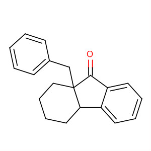 61696-87-5  9H-Fluoren-9-one, 1,2,3,4,4a,9a-hexahydro-9a-(phenylmethyl)-