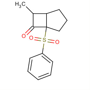 61698-62-2  Bicyclo[3.2.0]heptan-6-one, 7-methyl-5-(phenylsulfonyl)-