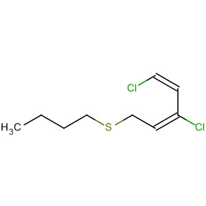 61700-05-8  1,3-Pentadiene, 5-(butylthio)-1,3-dichloro-, (Z,E)-