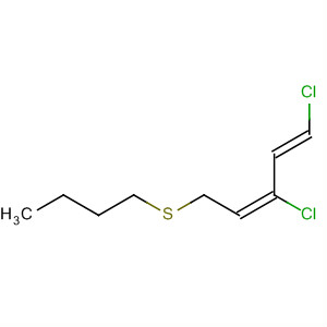 61700-06-9  1,3-Pentadiene, 5-(butylthio)-1,3-dichloro-, (E,E)-