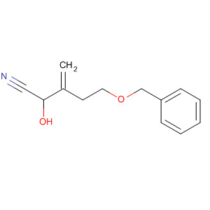 61700-13-8  Pentanenitrile, 2-hydroxy-3-methylene-5-(phenylmethoxy)-