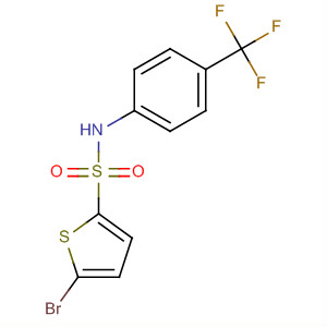 61714-62-3  2-Thiophenesulfonamide, 5-bromo-N-[4-(trifluoromethyl)phenyl]-