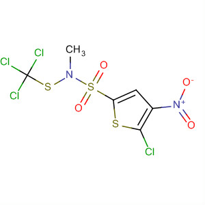 61714-72-5  2-Thiophenesulfonamide,5-chloro-N-methyl-4-nitro-N-[(trichloromethyl)thio]-