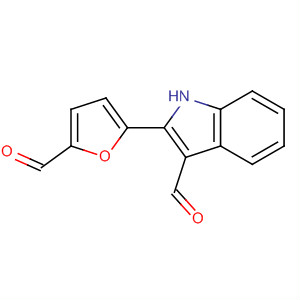 61726-89-4  1H-Indole-3-carboxaldehyde, 2-(5-formyl-2-furanyl)-