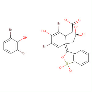 61737-99-3  Phenol,4,4'-(1,1-dioxido-3H-2,1-benzoxathiol-3-ylidene)bis[2,6-dibromo-,diacetate