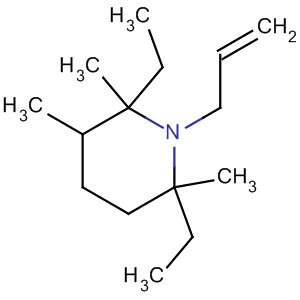 61746-15-4  Piperidine, 2,6-diethyl-2,3,6-trimethyl-1-(2-propenyl)-
