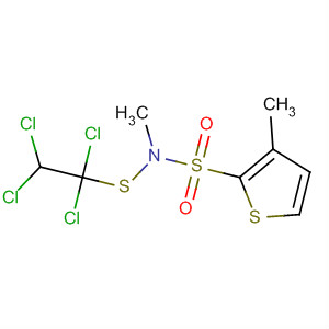 61746-86-9  2-Thiophenesulfonamide,N,3-dimethyl-N-[(1,1,2,2-tetrachloroethyl)thio]-