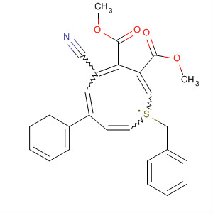 61746-93-8  1-Benzothionin-3,4-dicarboxylic acid, 5-cyano-2,3-dihydro-7-phenyl-,dimethyl ester, (Z,Z)-