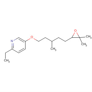 61750-87-6  Pyridine, 5-[[5-(3,3-dimethyloxiranyl)-3-methylpentyl]oxy]-2-ethyl-