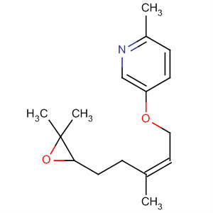 61751-06-2  Pyridine, 5-[[5-(3,3-dimethyloxiranyl)-3-methyl-2-pentenyl]oxy]-2-methyl-,(Z)-