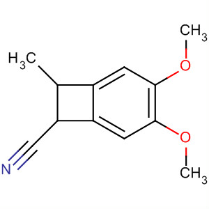 61755-36-0  Bicyclo[4.2.0]octa-1,3,5-triene-7-carbonitrile, 3,4-dimethoxy-8-methyl-