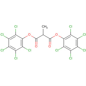 61760-21-2  Propanedioic acid, methyl-, bis(pentachlorophenyl) ester