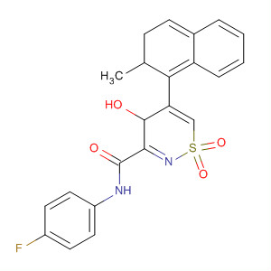 61764-11-2  2H-Naphtho[2,1-e]-1,2-thiazine-3-carboxamide,N-(4-fluorophenyl)-4-hydroxy-2-methyl-, 1,1-dioxide