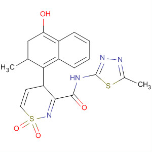 61764-31-6  2H-Naphtho[2,1-e]-1,2-thiazine-3-carboxamide,4-hydroxy-2-methyl-N-(5-methyl-1,3,4-thiadiazol-2-yl)-, 1,1-dioxide