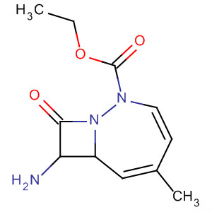 61767-20-2  1,2-Diazabicyclo[5.2.0]nona-3,5-diene-2-carboxylic acid,8-amino-5-methyl-9-oxo-, ethyl ester, cis-