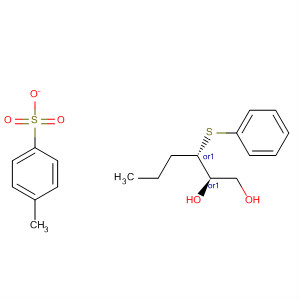 617690-23-0  1,2-Hexanediol, 3-(phenylthio)-, 1-(4-methylbenzenesulfonate),(2R,3S)-rel-