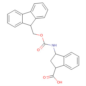 617713-11-8  1H-Indene-1-carboxylic acid,3-[[(9H-fluoren-9-ylmethoxy)carbonyl]amino]-2,3-dihydro-