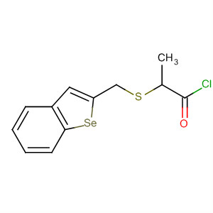 61776-04-3  Propanoyl chloride, 2-[(benzo[b]selenophene-2-ylmethyl)thio]-