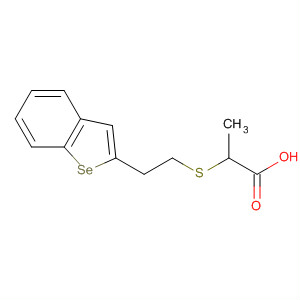 61776-17-8  Propanoic acid, 2-[(2-benzo[b]selenophene-2-ylethyl)thio]-