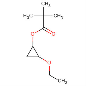 61779-60-0  Propanoic acid, 2,2-dimethyl-, 2-ethoxycyclopropyl ester, trans-