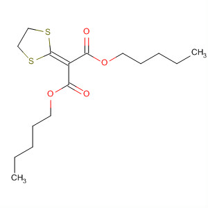 61782-00-1  Propanedioic acid, 1,3-dithiolan-2-ylidene-, dipentyl ester