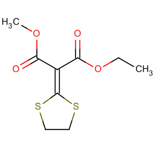 61782-07-8  Propanedioic acid, 1,3-dithiolan-2-ylidene-, ethyl methyl ester
