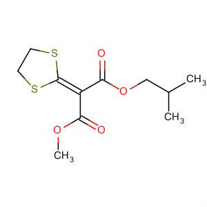 61782-09-0  Propanedioic acid, 1,3-dithiolan-2-ylidene-, methyl 2-methylpropyl ester