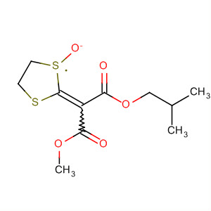 61782-19-2  Propanedioic acid, (1-oxido-1,3-dithiolan-2-ylidene)-, methyl2-methylpropyl ester