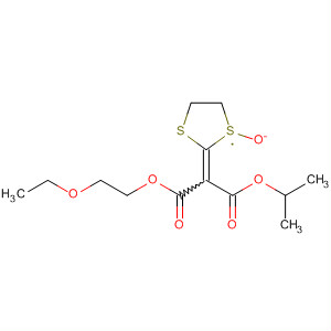 61782-21-6  Propanedioic acid, (1-oxido-1,3-dithiolan-2-ylidene)-, 2-ethoxyethyl1-methylethyl ester