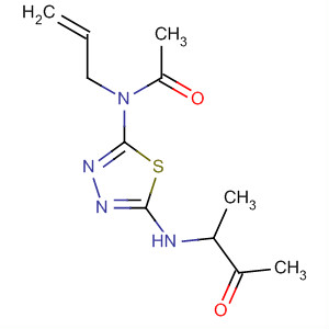 61785-17-9  Acetamide, N-[5-(acetylethylamino)-1,3,4-thiadiazol-2-yl]-N-2-propenyl-