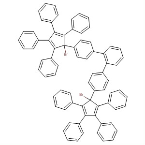 61794-86-3  1,1':2',1''-Terphenyl,4,4''-bis(1-bromo-2,3,4,5-tetraphenyl-2,4-cyclopentadien-1-yl)-