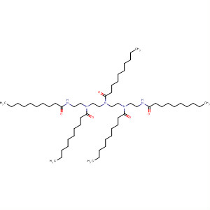 61796-43-8  Decanamide,N,N-bis[2-[(1-oxodecyl)[2-[(1-oxodecyl)amino]ethyl]amino]ethyl]-