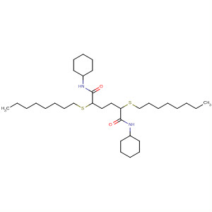 61797-66-8  Acetamide, N,N'-1,2-ethanediylbis[N-cyclohexyl-2-(octylthio)-