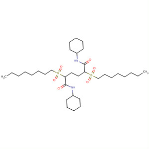 61797-67-9  Acetamide, N,N'-1,2-ethanediylbis[N-cyclohexyl-2-(octylsulfonyl)-