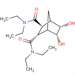 61800-51-9  Bicyclo[2.2.1]heptane-2,3-dicarboxamide,N,N,N',N'-tetraethyl-5,6-dihydroxy-, (2-endo,3-exo,5-exo,6-endo)-