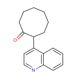 61810-69-3  Cyclooctanone, 2-(4-quinolinyl)-
