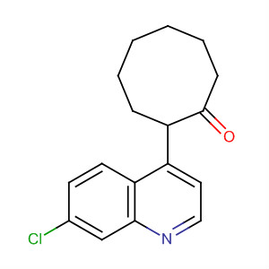 61810-74-0  Cyclooctanone, 2-(7-chloro-4-quinolinyl)-