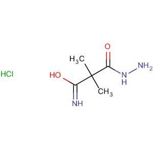 61821-67-8  Propanimidic acid, 2-methyl-, 2-methylhydrazide, monohydrochloride