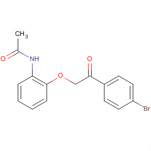 61821-70-3  Acetamide, N-[2-[2-(4-bromophenyl)-2-oxoethoxy]phenyl]-