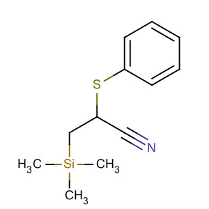 61829-51-4  Propanenitrile, 2-(phenylthio)-3-(trimethylsilyl)-