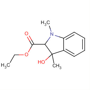 61838-88-8  1H-Indole-2-carboxylic acid, 2,3-dihydro-3-hydroxy-1,3-dimethyl-, ethylester, trans-