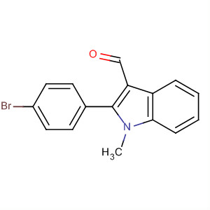 61843-46-7  1H-Indole-3-carboxaldehyde, 2-(4-bromophenyl)-1-methyl-