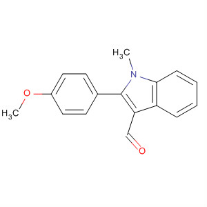 61843-47-8  1H-Indole-3-carboxaldehyde, 2-(4-methoxyphenyl)-1-methyl-