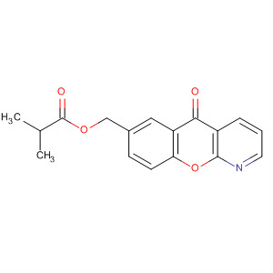 61851-83-0  Propanoic acid, 2-methyl-,(5-oxo-5H-[1]benzopyrano[2,3-b]pyridin-7-yl)methyl ester